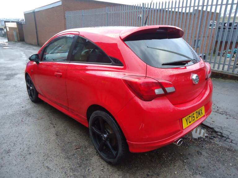 VAUXHALL CORSA 1.4 i ecoTEC Limited Edition Red Manual Petrol 2015