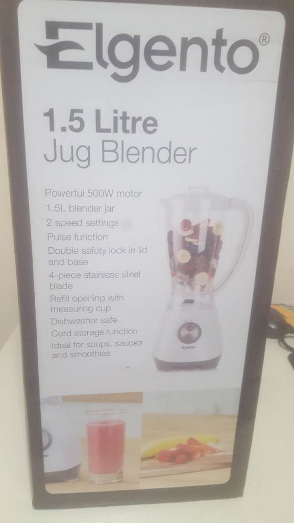 Elgento 1.5 Litre Blender Base– Brand New