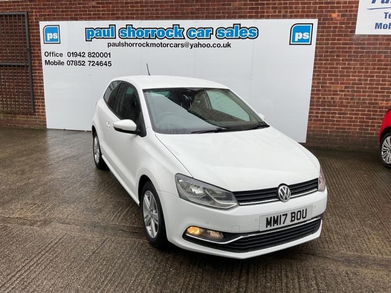2017 Volkswagen Polo 1.0 75 Match Edition 3dr HATCHBACK PETROL Manual
