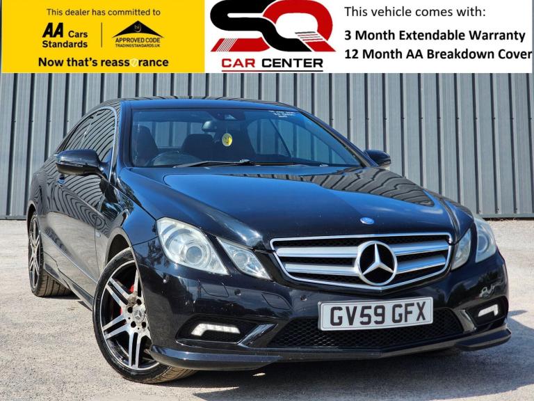 Mercedes-Benz E Class 3.0 E350 CDI V6 BlueEfficiency Sport G-Tronic Euro 5 2dr Diesel Automatic