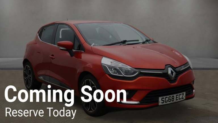 2018 Renault Clio 0.9 TCE 75 Iconic 5dr HATCHBACK Petrol Manual