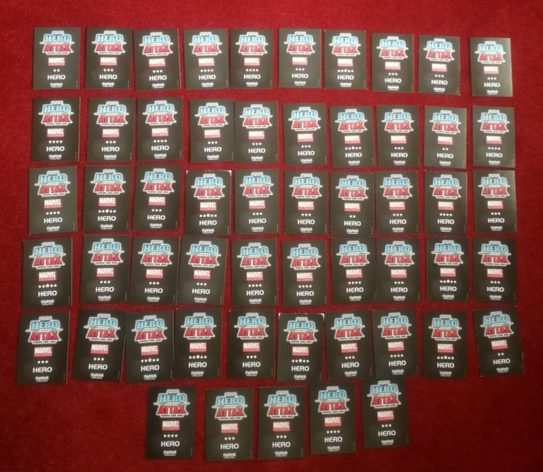 TOPPS Hero Attax Marvel Universe 114 Cards Hero Villain & Weapon 2011