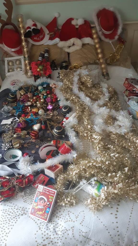 Christmas trees plus extras job lot