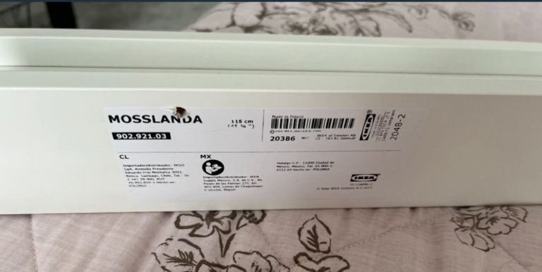 IKEA mosslander 115cm picture ledge 