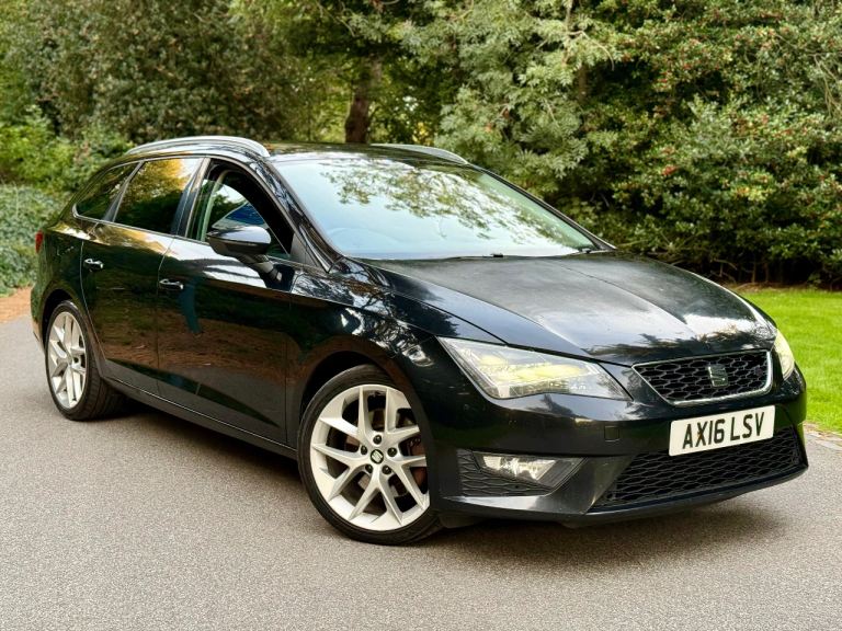 2016 Seat Leon FR 1.8 TSI DSG 5dr Estate - Black Automatic - MOT September 27