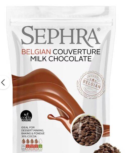 Sephra Milk Luxury Belgian Couverture Chocolate - 2.5kg