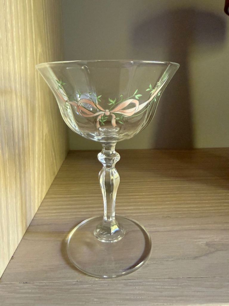 50 matching champagne coupes 