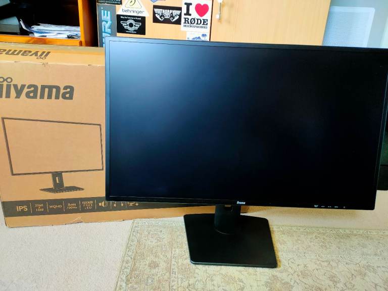 32 inch 2k IPS Monitor, iiyama XB3270QSU , 100Hz, 3ms, 2560x1440