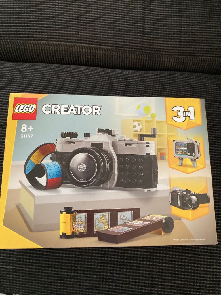 LEGO Creator 3in1 Retro Camera Set 31147 – Brand New