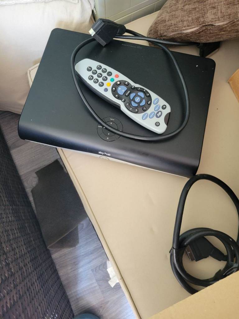 Sky + hd box and remote