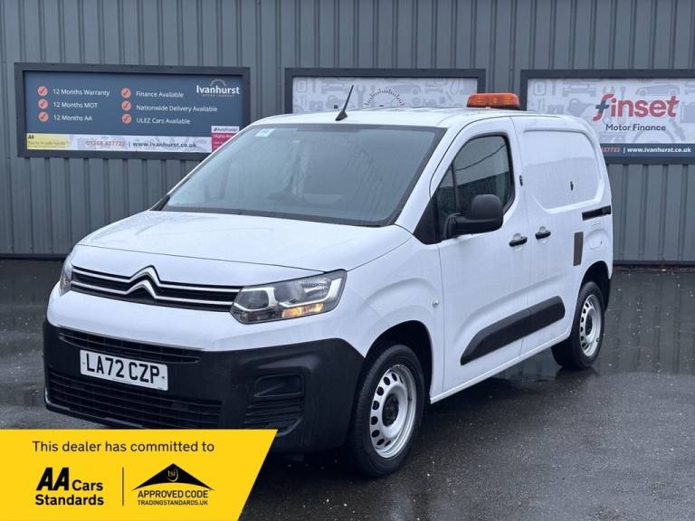 2022 Citroen Berlingo 1.5 BlueHDi 1000 Enterprise Edition M Panel Van 5dr Diesel Manual SWB Euro ...