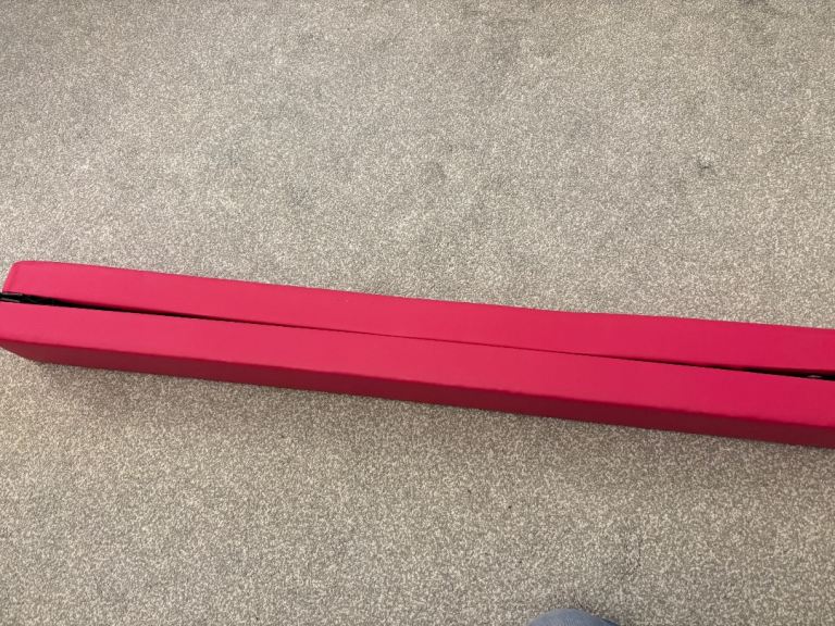 Pink Folding Gymnastics Balance Beam – Good Condition