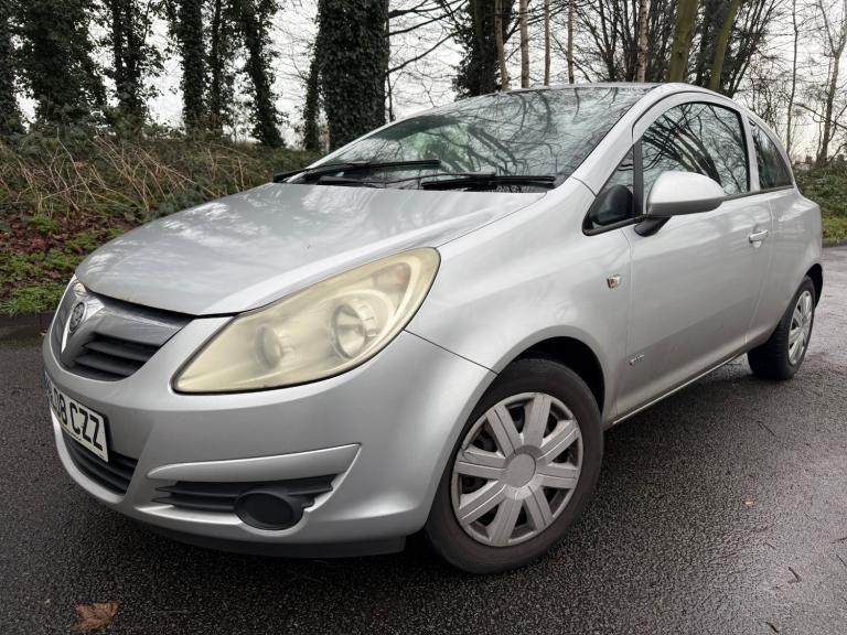 2008 Vauxhall Corsa 1.2i 16V Club 3dr [AC] HATCHBACK Petrol Manual