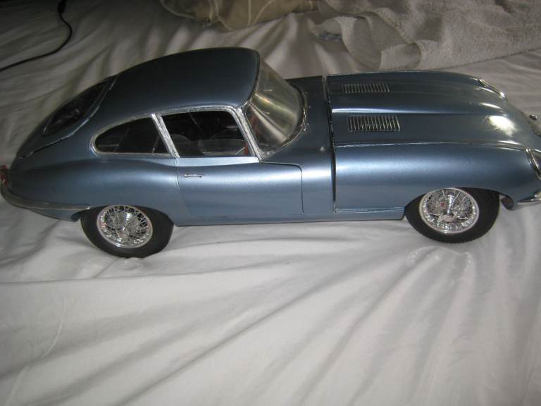 E Type Jaguar Model 22 Inches Long