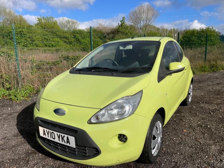 FORD KA 1.2 STYLE 10 REG GREEN 3 DOOR GENUINE 71663 MOT SEPTEMBER 6TH 2026 TAX £35 LOW INSURANCE