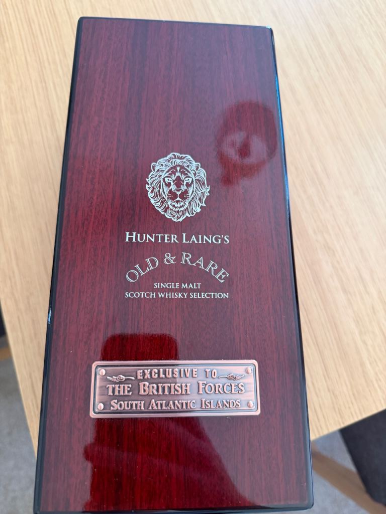 Hunter Laing's Old & Rare Single Malt Scotch Whisky Bottle