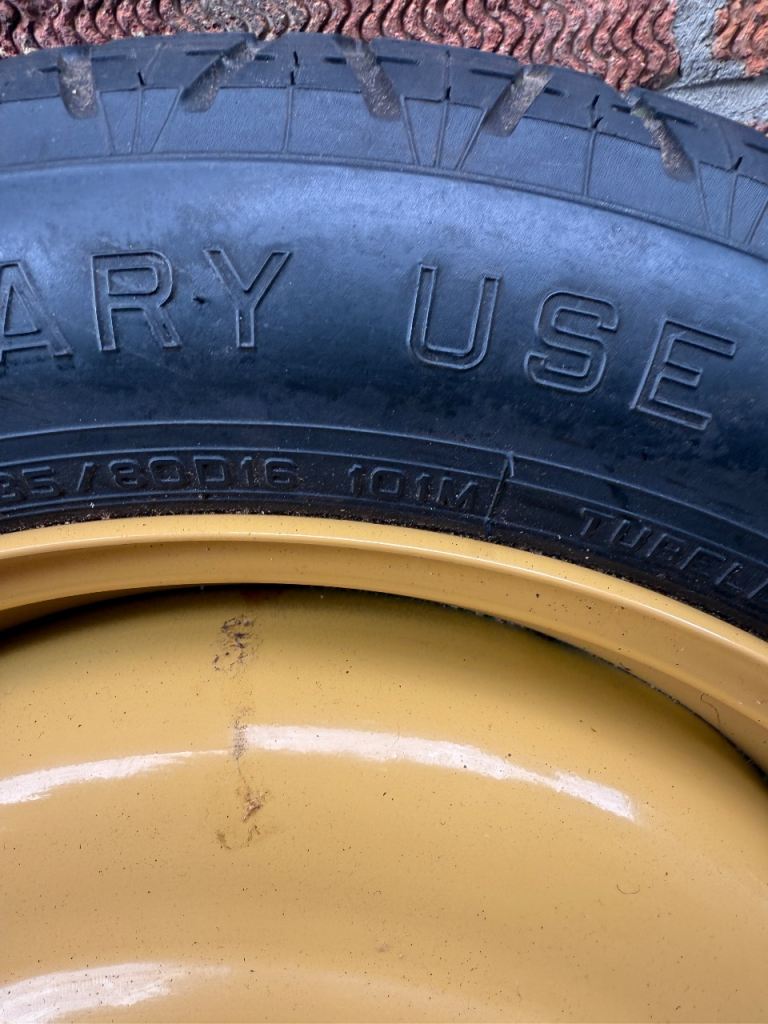 Honda Civic space saver wheel