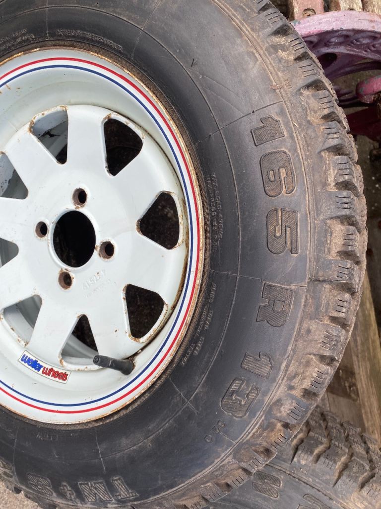 Weller 165 R 13” wheels 
