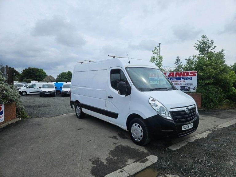 2018 ON 68 PLATE VAUXHALL MOVANO L2H2 F3500 CDTI ULEZ FREE ZONE✅ NO VAT 
