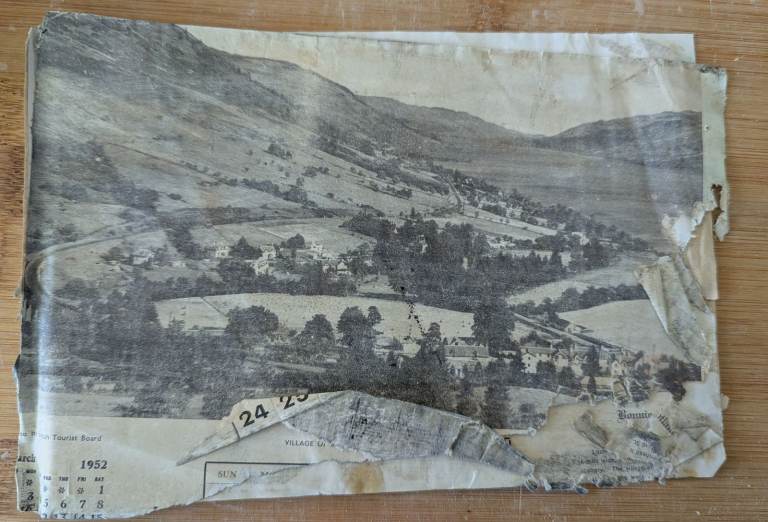 FIVE Scotland 5 Antique Printers Heavy Copper Plate Culzean Abbotsford Lochearnhead Loch Lomond Skye