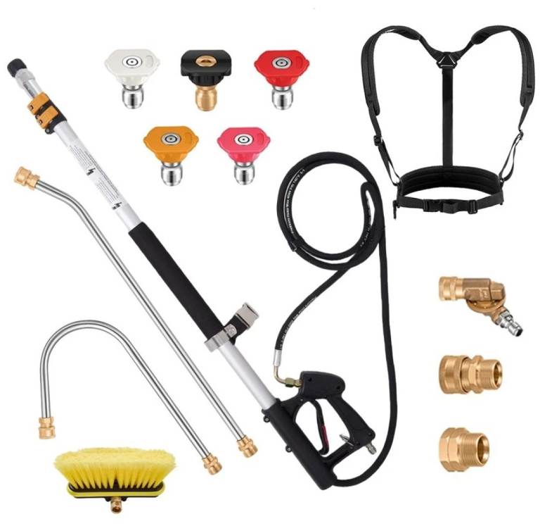 5.8 M telescopic pressure washer lance. NEW