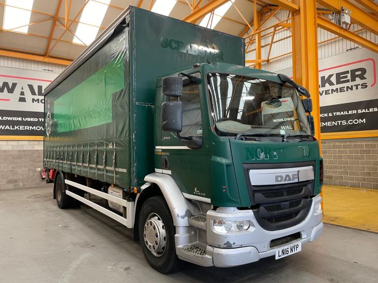 DAF LF250 18-TONNE *EURO 6* CURTAINSIDER – 2016 – LN16 NYP