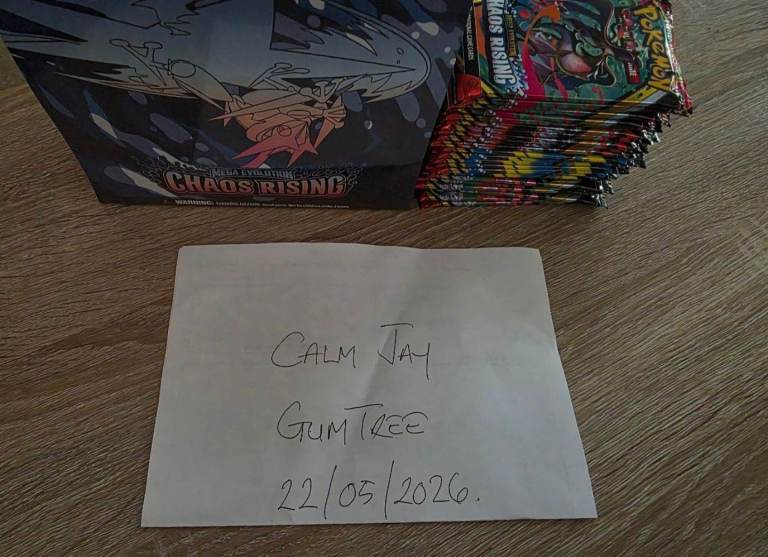 Pokemon Chaos Rising ETB & Packs