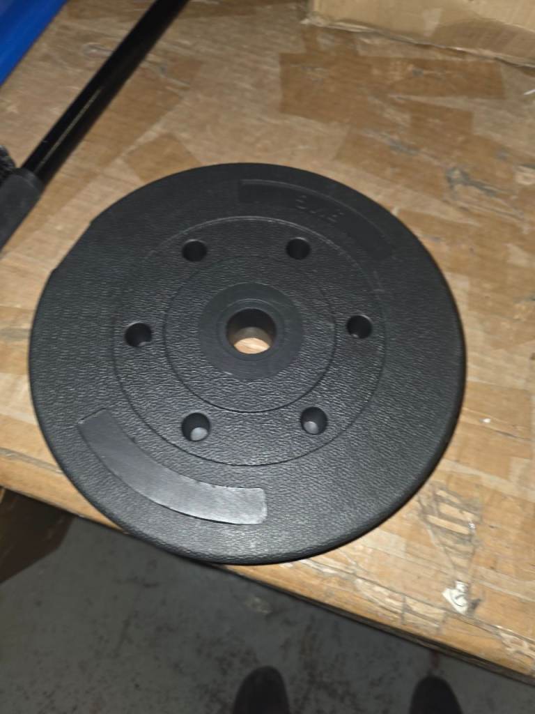 image for A new pack of two 5kg weight plates 