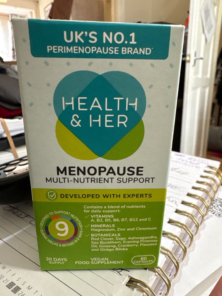 Health & Her Menopause Multi-Nutrient Support - New, 60 Capsules