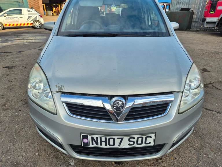 Vauxhall zafira 2007 7 seater