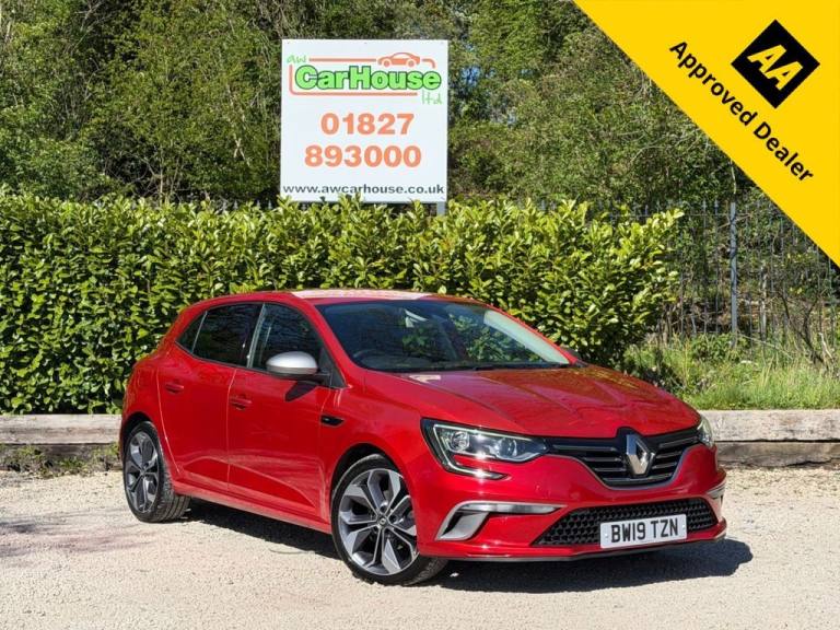 2019 19 RENAULT MEGANE 1.3 TCE GT LINE HATCHBACK 5DR PETROL MANUAL EURO 6 (S/S)