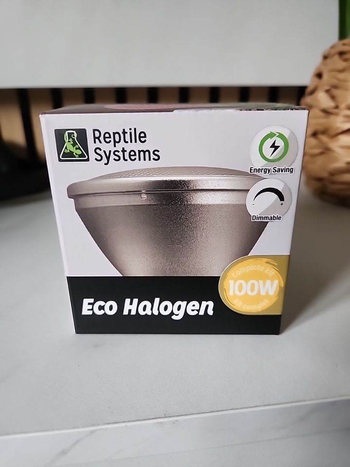 Reptile system eco halogen bulb 100w