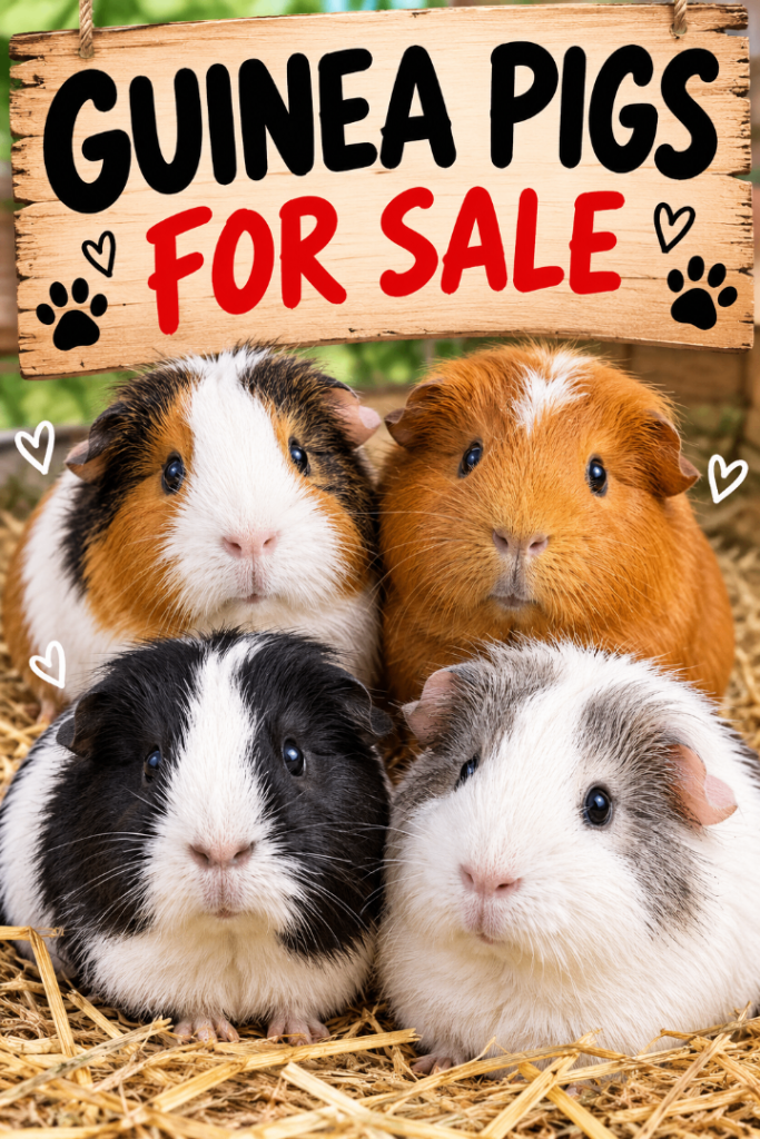 Guinea pigs for sale 