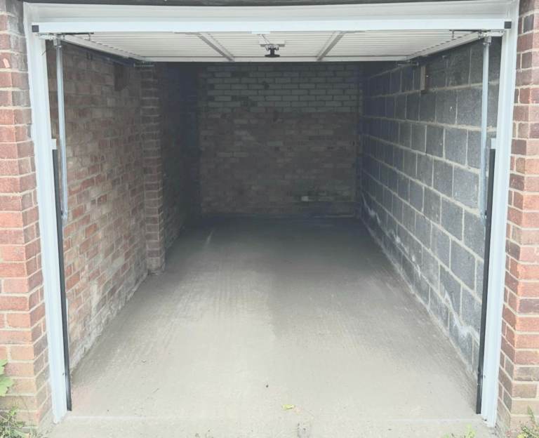 Secured newly built garage available to rent in Hillingdon 15 minutes drive from Heathrow £180 pcm