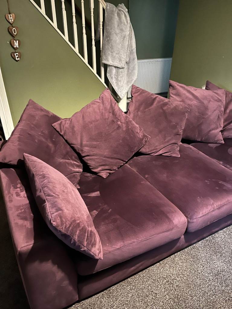 DFS Aubergine Corner Unit for Sale