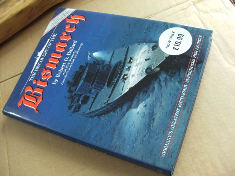 Discovery of the Bismarck hardback book. £10