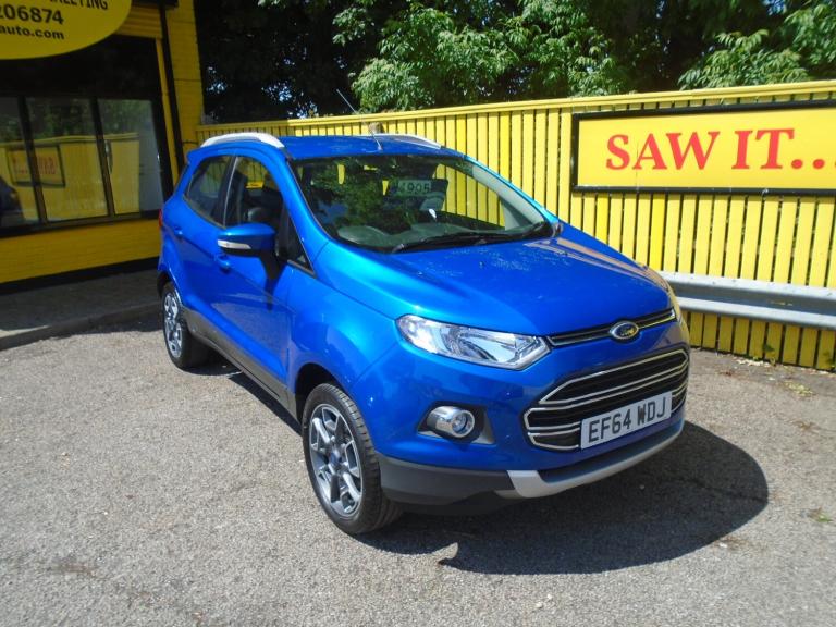 2015 Ford Ecosport 1.5 TDCi Titanium SUV 5dr Diesel Manual 2WD Euro 5 (90 ps)