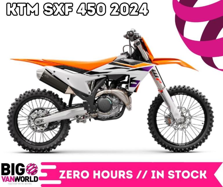 KTM SXF 450 2024 - Zero Hours - PX Welcome - Nationwide Delivery