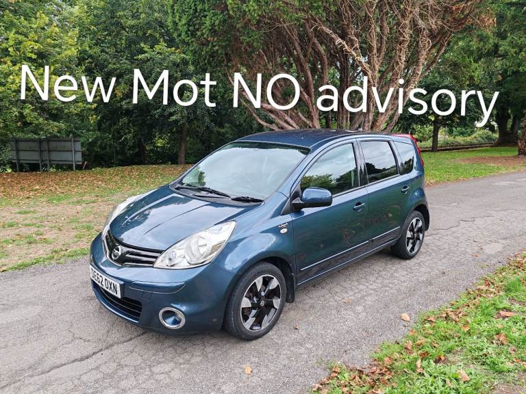 ✨ New MOT NO advisory /Full Service History /1 Previous owner ✨ Nissan Note N-TEC + 1.4 petrol 2012