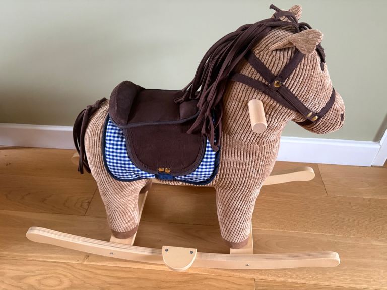Jo Jo Maman Bebe Rocking Horse Sheriff/Gymkhana in Original Box