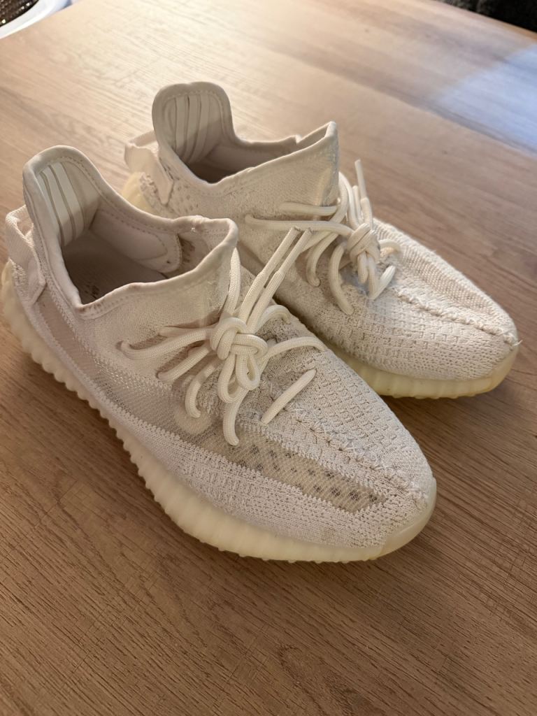 Adidas Yeezy Boost 350 V2 - Cream White, Good Condition