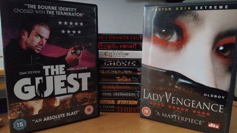 K. Horror + DVDs 🎃 x12