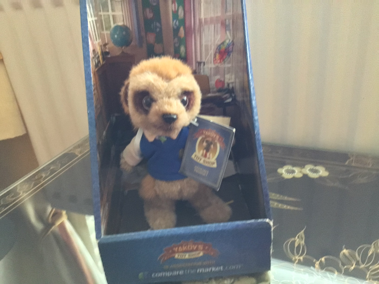 Bogdan Meerkat collectable toy.