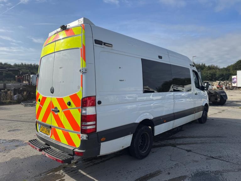 2017/67 MERCEDES SPRINTER 516CDI LWB EX POLICE VAN EURO6 PRICE IS PLUS VAT 