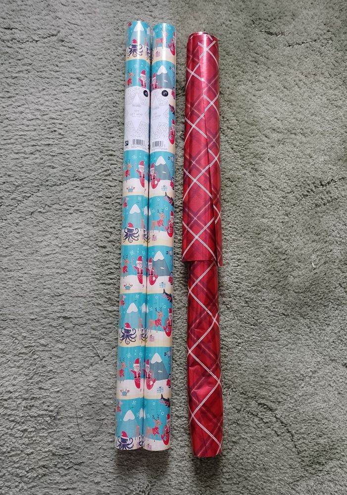  Christmas Wrapping Paper.