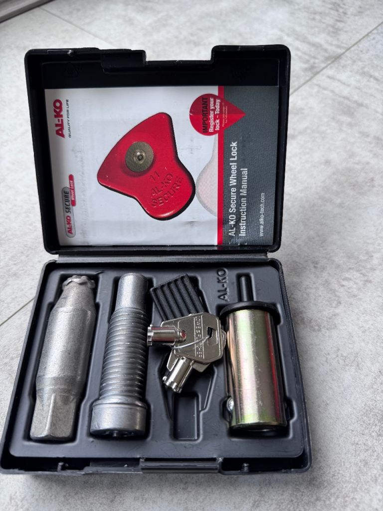 NEW - AL-KO Secure Wheel Lock Kit - 48 