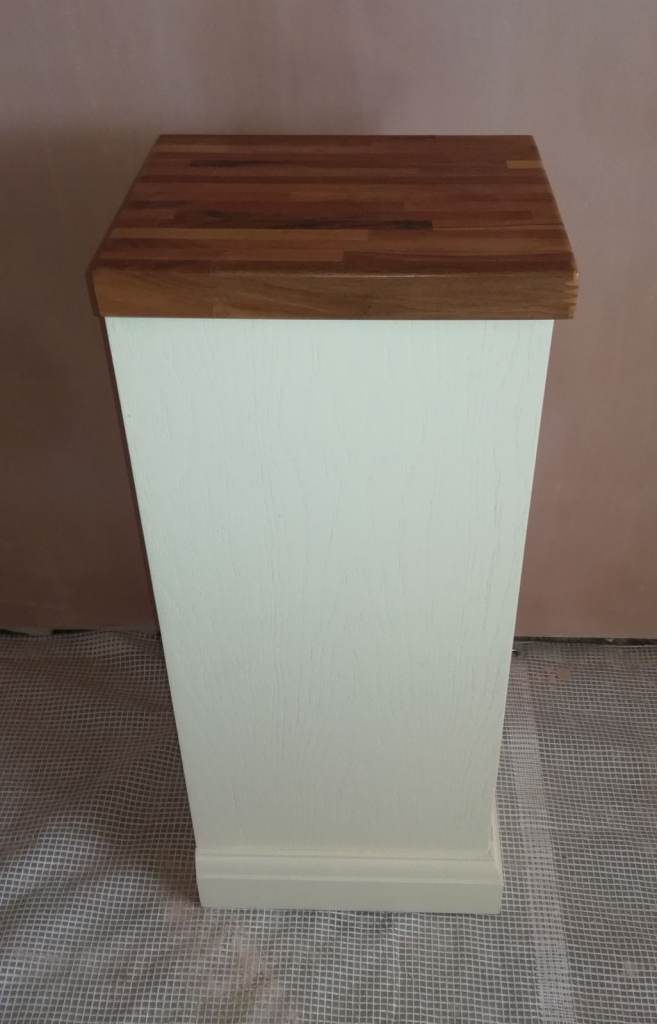 Kitchen Island Shaker Style Storage Unit Wine Rack Tray Rack Walnut Wood On Casters  