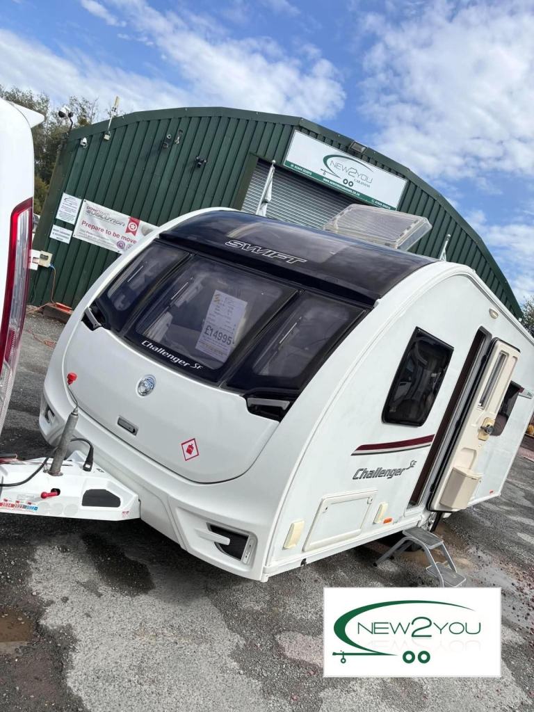 2016 Swift Challenger 570 4 Berth FIXED BED Caravan - STOCK H156