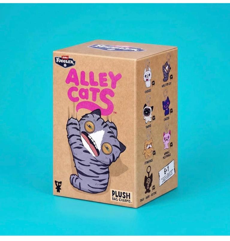 Fuggler Alley Cats Plush Bag Charms - Brand New Blind Box