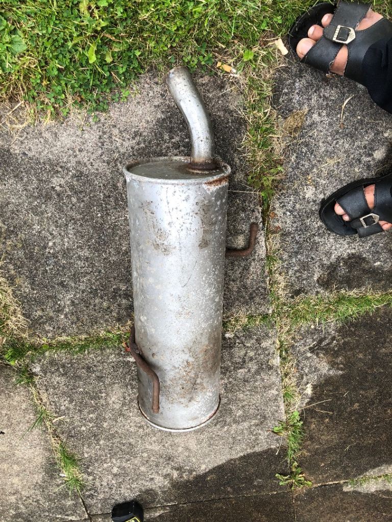 Peugeot 206 1.4 HDI 2005 back box Exhaust